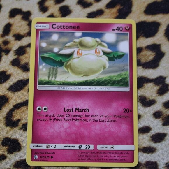 Cottonee 147/236 Pokemon Card - Picture 1 of 1